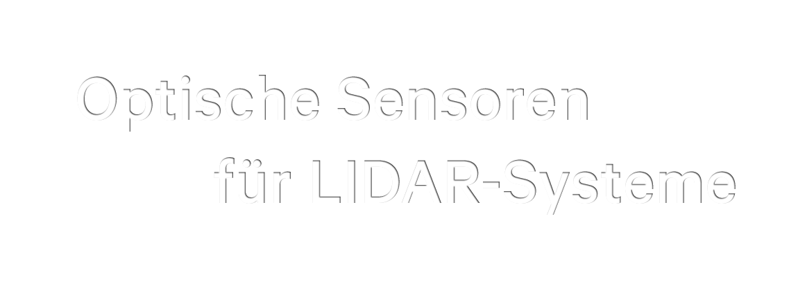 Optische Sensoren f&uuml;r LIDAR Anwendungen von First Sensor